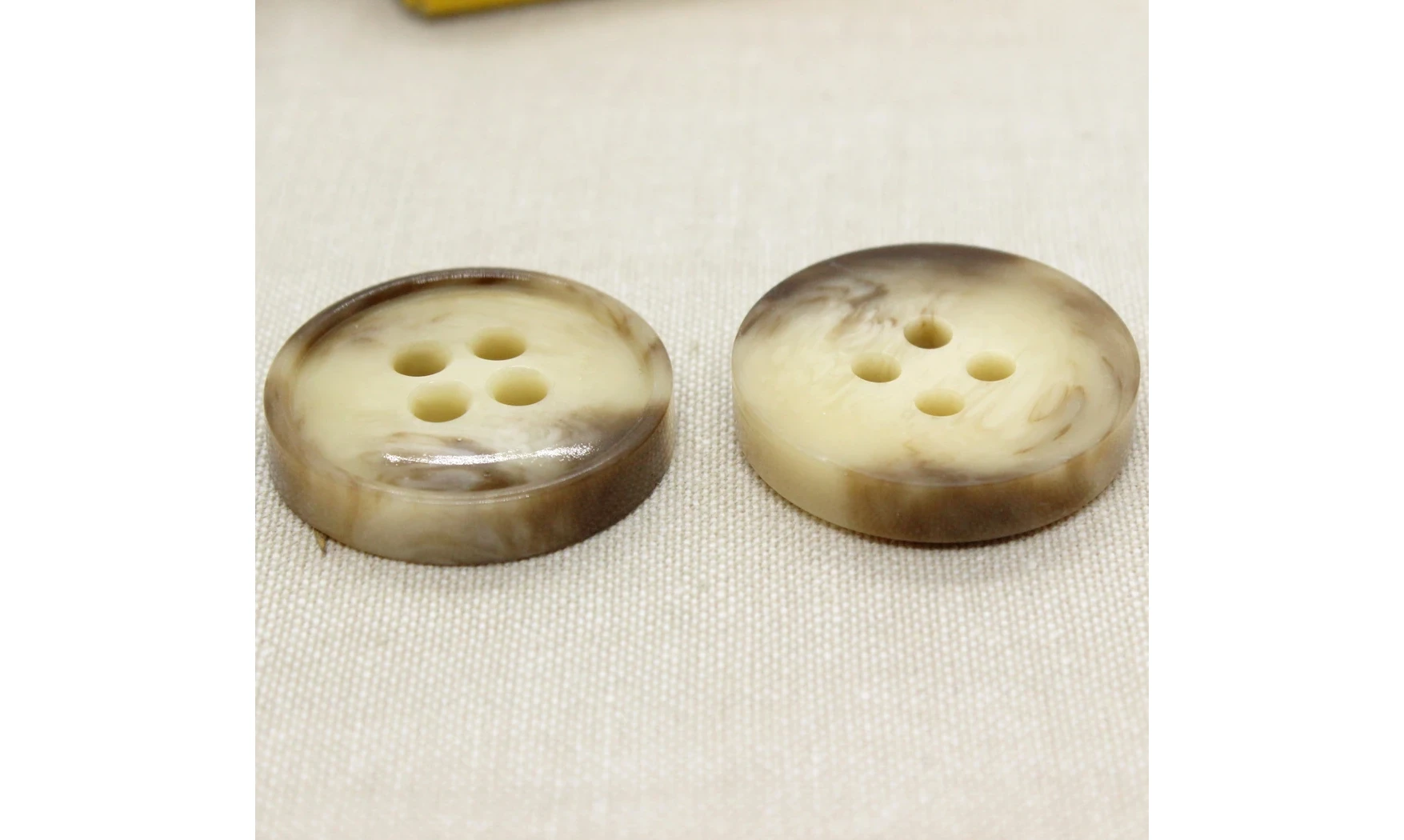 Boutons VINTAGE / 35MM / Brun