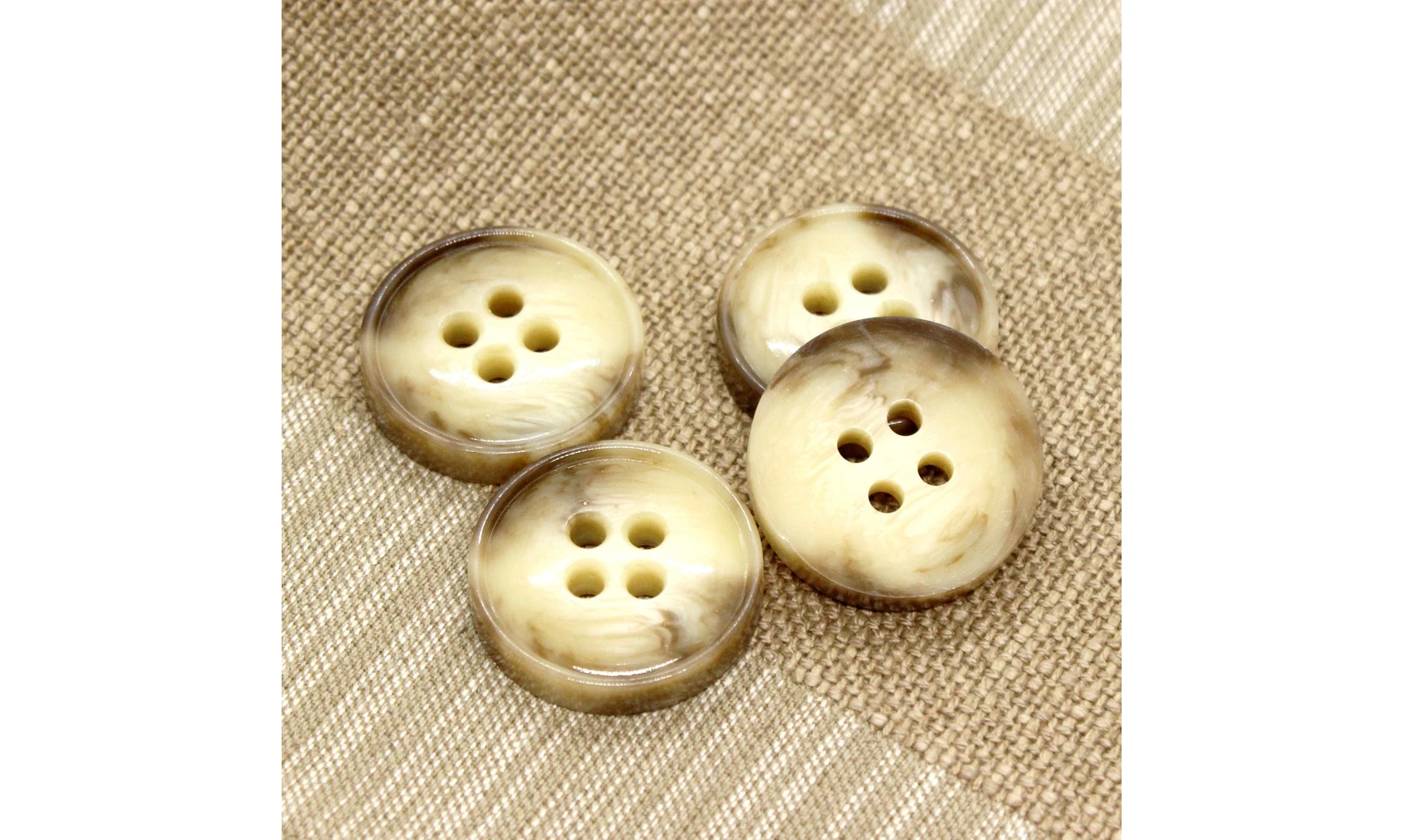 Boutons VINTAGE / 35MM / Brun