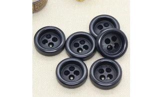 6 boutons / 21,5MM / Noir