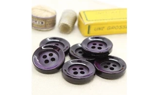 Boutons VINTAGE / 26,5MM / Violet