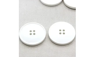 Boutons VINTAGE / 35MM / Blanc