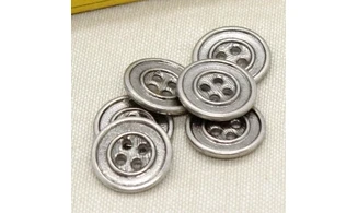 6 boutons / 18MM / Métal
