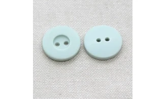 6 boutons / 18MM / Vert d'eau