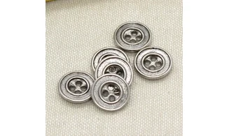 6 boutons / 15MM / Métal