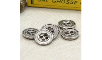 6 boutons / 15MM / Métal