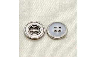 6 boutons / 15MM / Métal