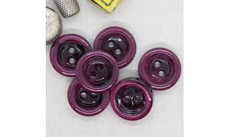 6 boutons / 30MM / Violet