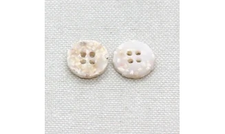 6 boutons / 13MM / Beige "Liège"