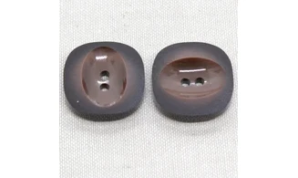 6 boutons / 28MM / Brun