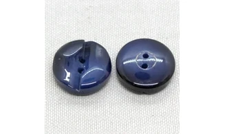 6 boutons / 22MM / Bleu