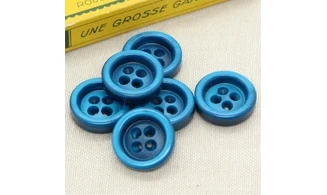 6 boutons / 21,5MM / Bleu