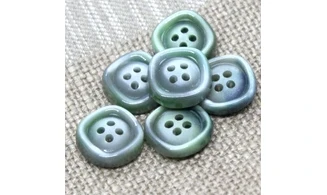 6 boutons / 17MM / Vert