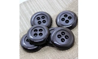 Bouton VINTAGE NOIR / par 6 / 35MM