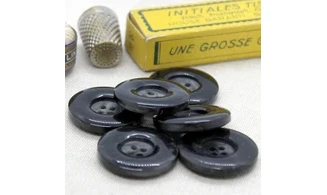 6 boutons / 30MM / Gris