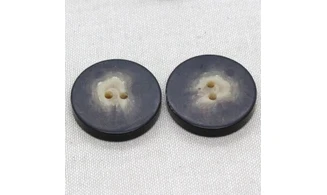 6 boutons / 33MM / Brun