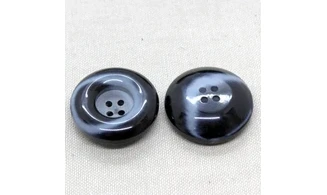 Bouton VINTAGE GRIS / par 6 / 34MM