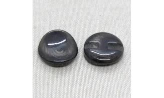 Bouton VINTAGE BRUN / par 6 / 22MM