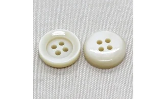 6 boutons / 21MM / Ivoire