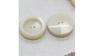 Bouton VINTAGE IVOIRE / par 6 / 39MM