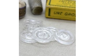 6 boutons / 22MM / Transparent