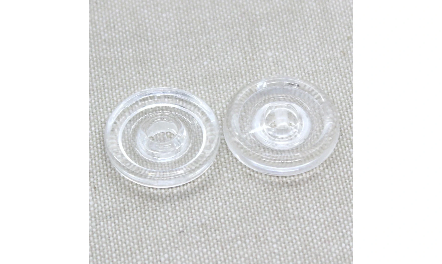 6 boutons / 22MM / Transparent