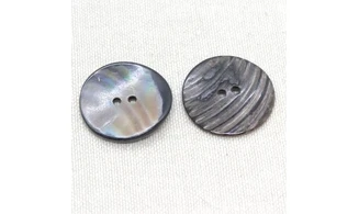 6 boutons / 25MM / Nacre naturelle