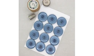 Carte à boutons - Boutons bleus