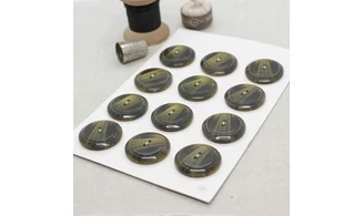 Carte à boutons - Boutons verts