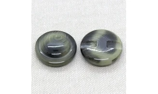 Bouton VINTAGE VERT / par 6 / 22MM