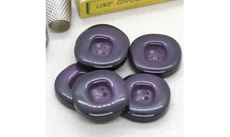 Bouton VINTAGE VIOLET / par 6 / 30MM