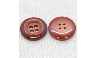 Bouton VINTAGE ROUGE / par 6 / 27MM
