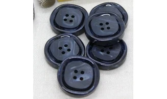 Bouton VINTAGE BLEU / par 6 / 30MM