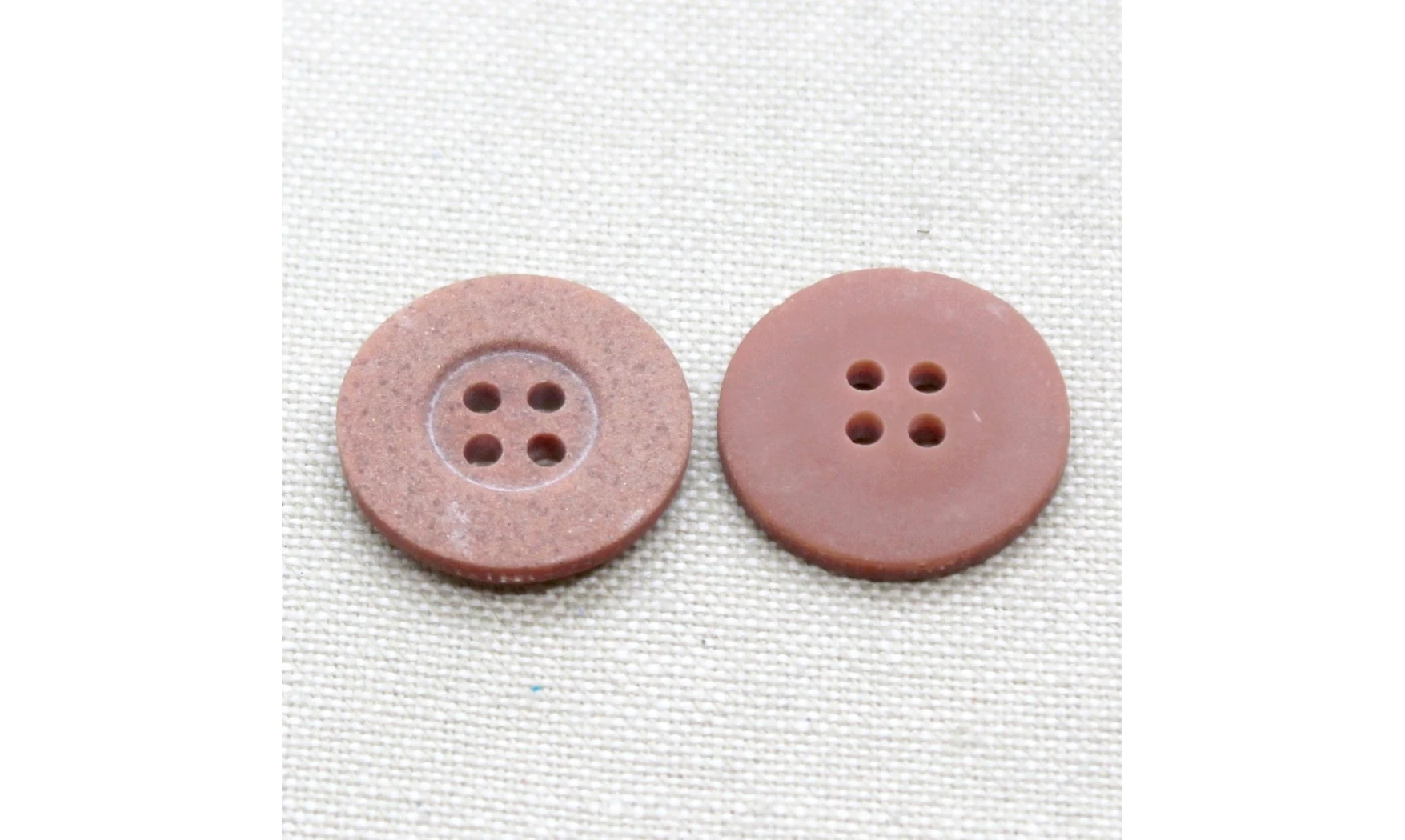 6 boutons / 20MM / Rose Corail