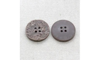 6 boutons / 23MM / Brun