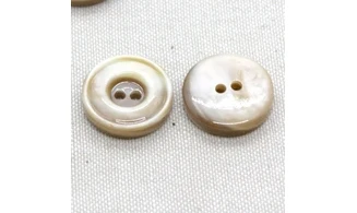 6 Boutons / 22MM / Brun