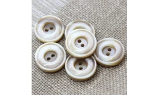 6 Boutons / 22MM / Brun