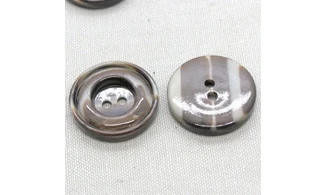 6 Boutons / 30MM / Brun