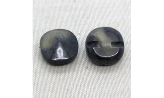 6 boutons / 21MM / Noir