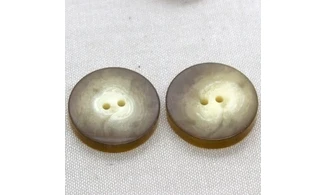 6 boutons / 33MM / Brun