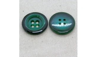 Bouton VINTAGE VERT / par 6 / 22MM