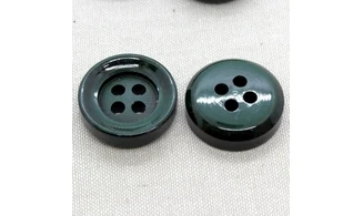 6 boutons / 30MM / Vert bouteille