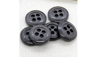 Bouton VINTAGE NOIR / par 6 / 26MM