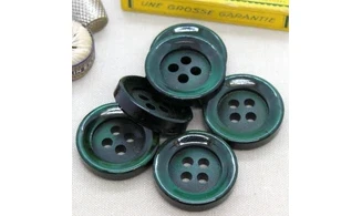 6 boutons / 35MM / Vert