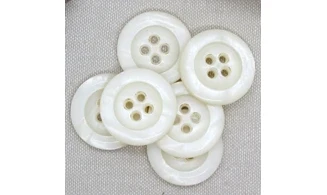 Boutons VINTAGE / 28MM / Ivoire