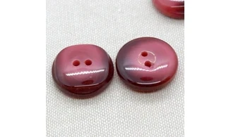 6 boutons / 22MM / Rouge