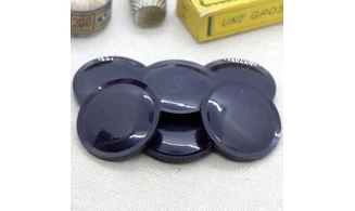Bouton VINTAGE BLEU / par 6 / 30MM