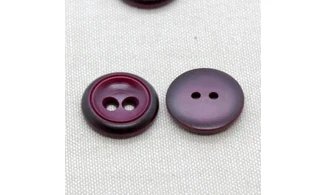 6 boutons / 22MM / Rouge