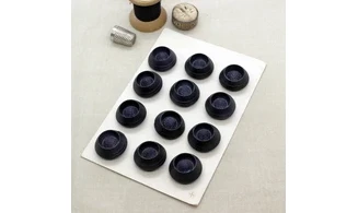 Carte à boutons - Boutons Noirs