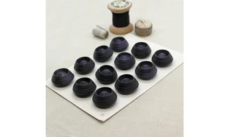 Carte à boutons - Boutons Noirs