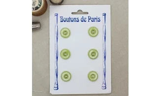 Carte à boutons - Boutons verts
